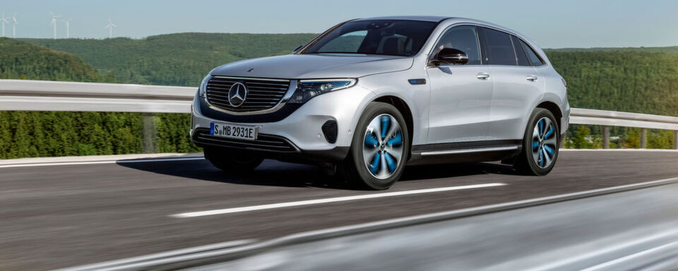 Ein Highlight im nächsten Jahr: Der Mercedes EQC startet Anfang 2019. Ein Highlight im nächsten Jahr: Der Mercedes EQC startet Anfang 2019.