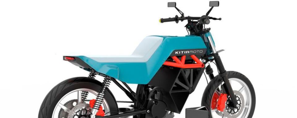 Die dreieckigen Batteriepakete stecken in einem im Rahmen integrierten, trapezförmigen Kasten. Die dreieckigen Batteriepakete stecken in einem im Rahmen integrierten, trapezförmigen Kasten.