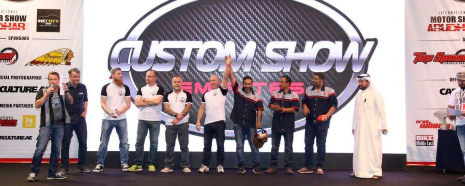 Preisverleihung während der Customshow. Preisverleihung während der Customshow.