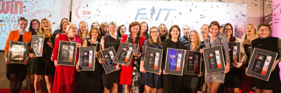 Die glücklichen Gewinner der WIN-Awards Die glücklichen Gewinner der WIN-Awards