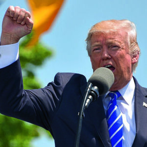 Protektionistische Bemühungen wie beispielsweise die von US-Präsident Donald Trump sehen viele Supply-Chain-Entscheider kritisch. Protektionistische Bemühungen wie beispielsweise die von US-Präsident Donald Trump sehen viele Supply-Chain-Entscheider kritisch.