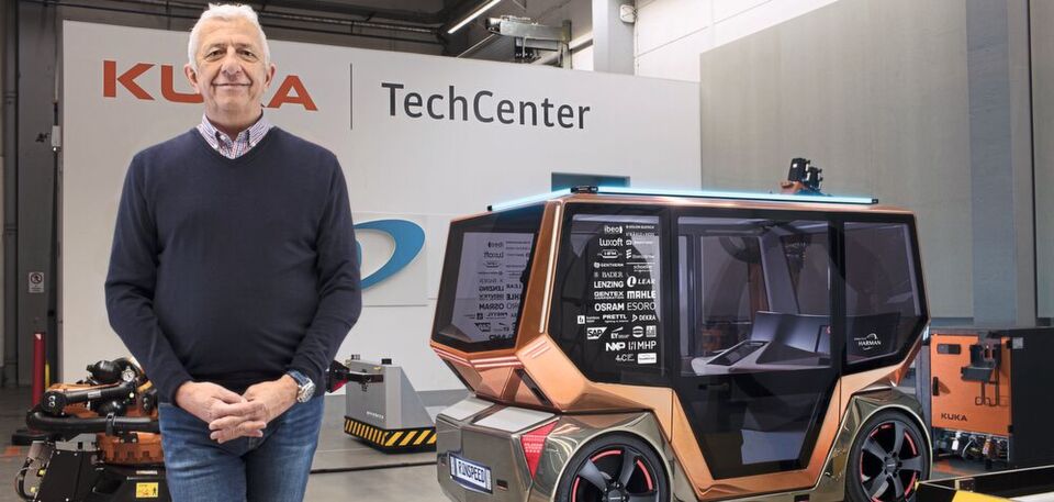 Firmenchef Frank M. Rinderknecht hat den „Snap“ zum „microSNAP“ mit der Größe eines Renault Twizy geschrumpft. Firmenchef Frank M. Rinderknecht hat den „Snap“ zum „microSNAP“ mit der Größe eines Renault Twizy geschrumpft.