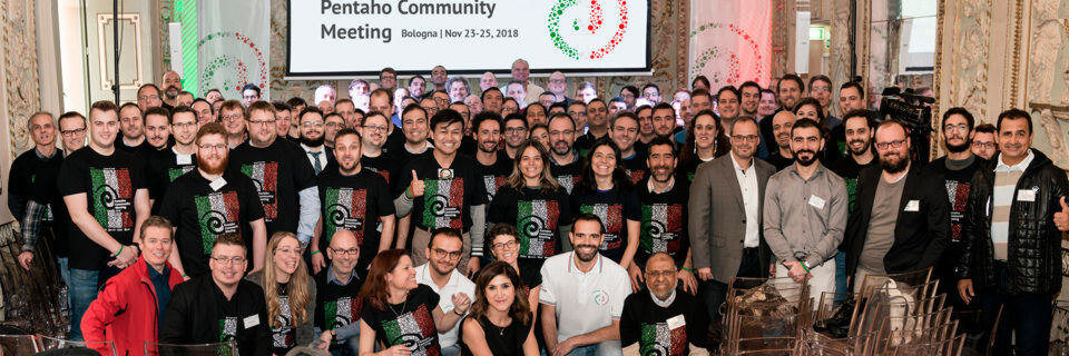 Das elfte Pentaho Community Meeting fand dieses Jahr im schönen Bologna statt. Das elfte Pentaho Community Meeting fand dieses Jahr im schönen Bologna statt.
