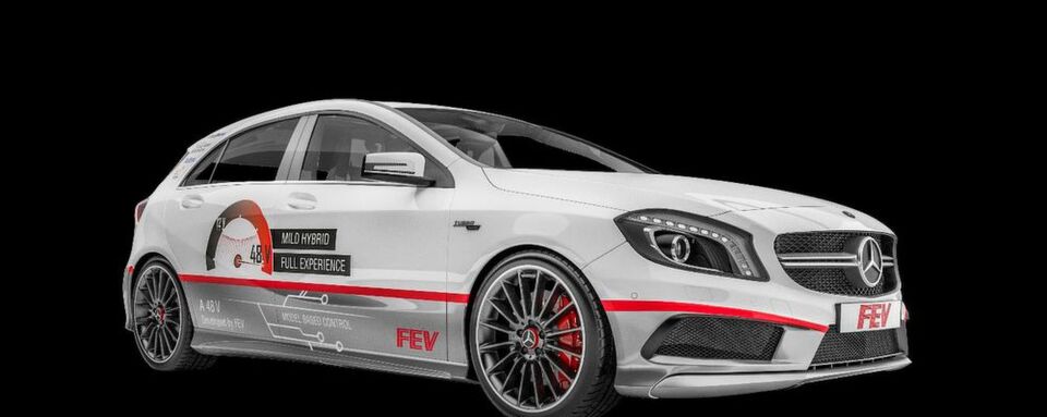 Der FEV A48V Demonstrator. Der FEV A48V Demonstrator.