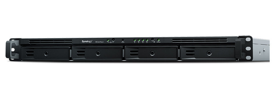 Das neue NAS-System RS1619xs+ von Synology eignet sich laut Hersteller vor allem für rechenintensive Aufgaben. Das neue NAS-System RS1619xs+ von Synology eignet sich laut Hersteller vor allem für rechenintensive Aufgaben.
