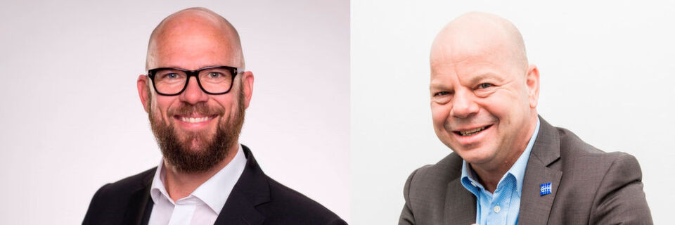 Troy Rass (l.), Gründer von SysLogixx und Thomas Steckenborn, Vorstand CEMA-Gruppe Troy Rass (l.), Gründer von SysLogixx und Thomas Steckenborn, Vorstand CEMA-Gruppe