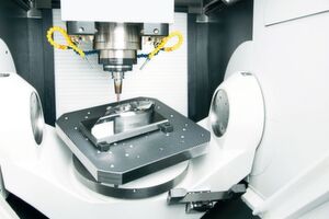 This headlamp application for vehicles shows how the Mikron Mill P 500 U and Mikron Mill P 800 U from GF Machining Solutions have been optimized for intelligent productivity. Tool and mold makers can now rely on the high process reliability of trochoidal milling and use new tools such as circular segment cutters that achieve to 30 times faster 3D finishing. This headlamp application for vehicles shows how the Mikron Mill P 500 U and Mikron Mill P 800 U from GF Machining Solutions have been optimized for intelligent productivity. Tool and mold makers can now rely on the high process reliability of trochoidal milling and use new tools such as circular segment cutters that achieve to 30 times faster 3D finishing.