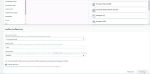 Als zweiter Auslöer dient die DynamoDB-Tabelle „Metadatenkatalog“. Als zweiter Auslöer dient die DynamoDB-Tabelle „Metadatenkatalog“.