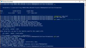 Die erste Änderung am Repository wird mit CodeCommit synchronisiert. Die erste Änderung am Repository wird mit CodeCommit synchronisiert.