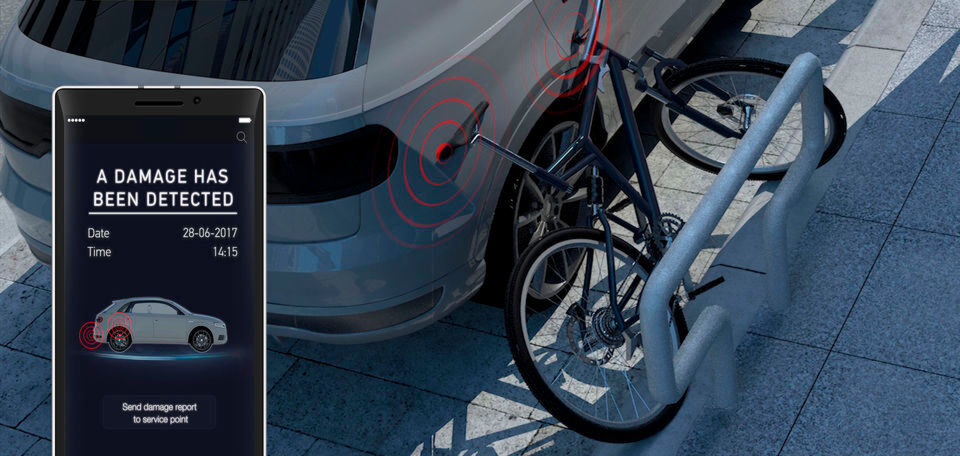 Mit dem Shake-Sensor wird das Fahrzeug in die Lage versetzt, seine Umgebung nicht nur über Kamera- und Radarsysteme zu sehen, sondern auch zu fühlen. Mit dem Shake-Sensor wird das Fahrzeug in die Lage versetzt, seine Umgebung nicht nur über Kamera- und Radarsysteme zu sehen, sondern auch zu fühlen.
