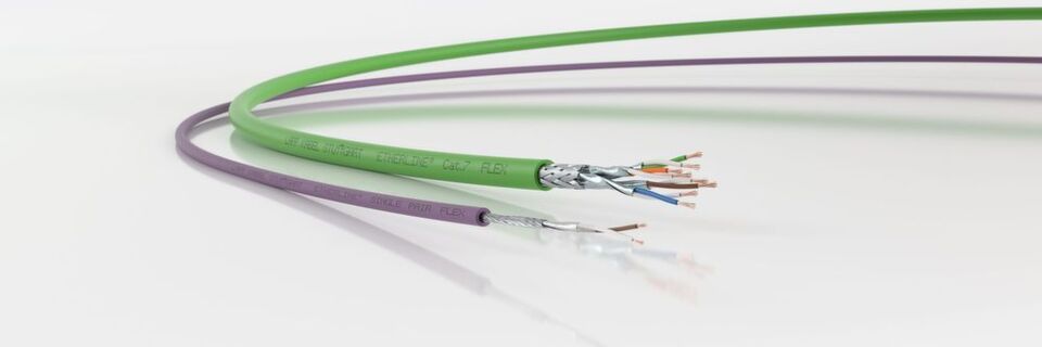 Kabel für Single pair Ethernet sind kompakter, leichter, einfacher zu installieren und billiger als herkömmliche Ethernetkabel mit vier Aderpaaren – und für viele Anwendungen auf der Feldebene ausreichend Kabel für Single pair Ethernet sind kompakter, leichter, einfacher zu installieren und billiger als herkömmliche Ethernetkabel mit vier Aderpaaren – und für viele Anwendungen auf der Feldebene ausreichend