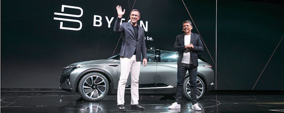 Daniel Kirchert (links) ist neuer CEO und Carsten Breitfeld (rechts) neuer Chairman of the Board von Byton. Daniel Kirchert (links) ist neuer CEO und Carsten Breitfeld (rechts) neuer Chairman of the Board von Byton.