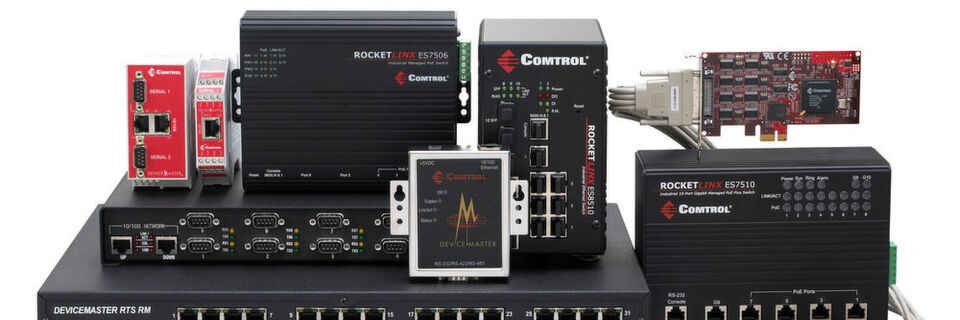 Comtrol ist spezialisiert auf Ethernet-basierte, industrielle Kommunikation sowie IO-Link-Master-Gateways. Comtrol ist spezialisiert auf Ethernet-basierte, industrielle Kommunikation sowie IO-Link-Master-Gateways.