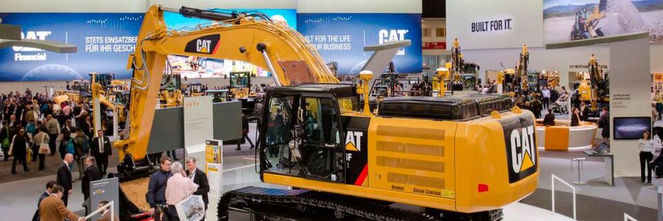 Die Bauma 2019 findet vom 8. – 14. April 209 auf dem Messegelände in München statt. Die Bauma 2019 findet vom 8. – 14. April 209 auf dem Messegelände in München statt.