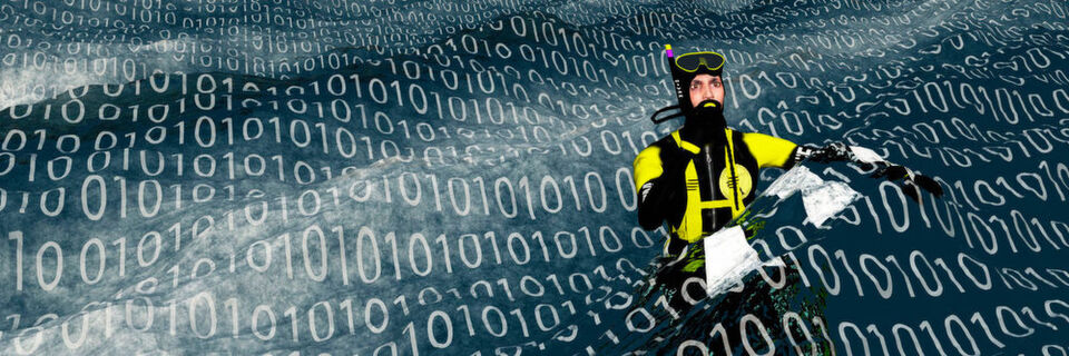 Riesige Datenmengen sind im Data-Lake gut aufgehoben. Riesige Datenmengen sind im Data-Lake gut aufgehoben.