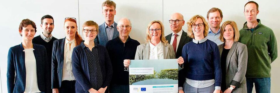 Die Projektpartner trafen sich zum äußerst konstruktiven Kick-Off-Meeting von „InMediValue“ auf dem Steinfurter Campus der FH Münster Die Projektpartner trafen sich zum äußerst konstruktiven Kick-Off-Meeting von „InMediValue“ auf dem Steinfurter Campus der FH Münster