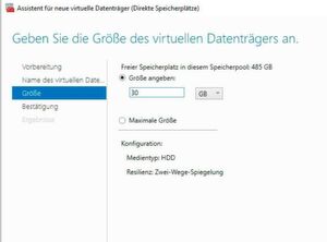 Erstellen von Storage Spaces im Storage Pool einer Storage Spaces Direct-Umgebung. Erstellen von Storage Spaces im Storage Pool einer Storage Spaces Direct-Umgebung.
