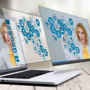 Durchblick: Durchsichtige, hochauflösende und möglicherweise flexible Display-Panel auf Basis gedruckter p-Kanal-Transistoren könnten innovative Anwendungen ermöglichen. Durchblick: Durchsichtige, hochauflösende und möglicherweise flexible Display-Panel auf Basis gedruckter p-Kanal-Transistoren könnten innovative Anwendungen ermöglichen.