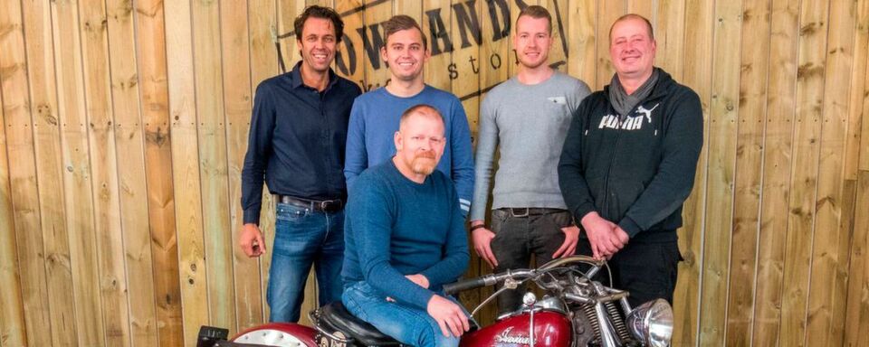 Das Team von Lowland Bike Store eröffnet am 1. März die Indian-Saison in Holland. Das Team von Lowland Bike Store eröffnet am 1. März die Indian-Saison in Holland.