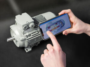 Intuitiver Zugriff auf Produktdaten des Digital Twin dank Augmented Reality. Intuitiver Zugriff auf Produktdaten des Digital Twin dank Augmented Reality.