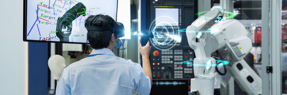 Augmented Reality im Kontext Industrie 4.0 oder Digital Twin setzt die Visualisierung der CAD-Daten auf mobile Endgeräte voraus. Augmented Reality im Kontext Industrie 4.0 oder Digital Twin setzt die Visualisierung der CAD-Daten auf mobile Endgeräte voraus.