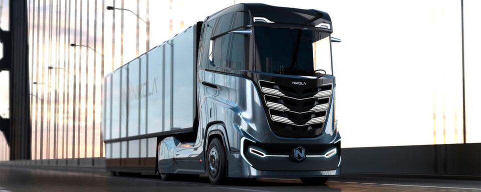 Den Nikola Tre soll es auch in einer Batterievariante geben. Den Nikola Tre soll es auch in einer Batterievariante geben.
