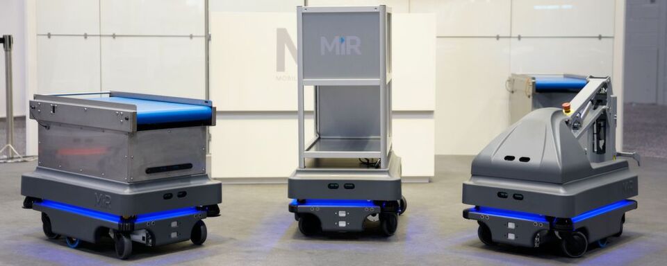 Die Roboter sollen sich je nach Anwendungsbedarf mit verschiedenen Aufsatzmodulen ausstatten lassen. Die Roboter sollen sich je nach Anwendungsbedarf mit verschiedenen Aufsatzmodulen ausstatten lassen.