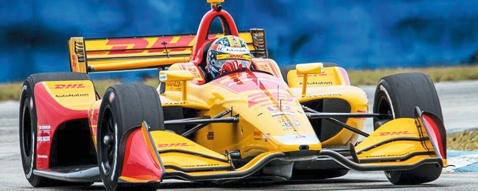 Die Nummer 28 von Andretti auf der Rennstrecke. Das Unternehmen nutzt derzeit 3-D-Drucker von Stratasys. Die Nummer 28 von Andretti auf der Rennstrecke. Das Unternehmen nutzt derzeit 3-D-Drucker von Stratasys.