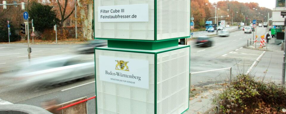 Filter gegen den Feinstaub: An besonders belasteten Stellen sollen sich so die Feinstaub-Grenzwerte einhalten lassen. Filter gegen den Feinstaub: An besonders belasteten Stellen sollen sich so die Feinstaub-Grenzwerte einhalten lassen.