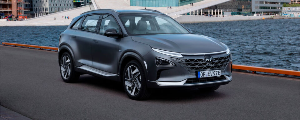 Der Hyundai Nexo ist nach dem iX35 das nächste Wasserstofffahrzeug der Koreaner. Der Hyundai Nexo ist nach dem iX35 das nächste Wasserstofffahrzeug der Koreaner.