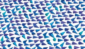 Ein elektrisches Feld erzeugt im Bariumtitanat-Gitter mechanische Spannungen, die sich auf die darüber liegenden Eisen-Nanopartikel übertragen. Dadurch richten sich die Nanopartikel lokal zu einer superferromagnetischen Region aus. Ein elektrisches Feld erzeugt im Bariumtitanat-Gitter mechanische Spannungen, die sich auf die darüber liegenden Eisen-Nanopartikel übertragen. Dadurch richten sich die Nanopartikel lokal zu einer superferromagnetischen Region aus.