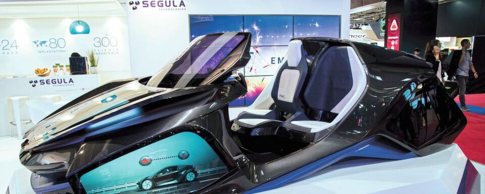Das Konzeptfahrzeug „Hagora Pulse“ des Entwicklungsdienstleisters Segula. Das Konzeptfahrzeug „Hagora Pulse“ des Entwicklungsdienstleisters Segula.