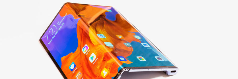 Das Huawei Mate X: Smartphone und Tablet in einem für 2.300 Euro (UVP). Das Huawei Mate X: Smartphone und Tablet in einem für 2.300 Euro (UVP).