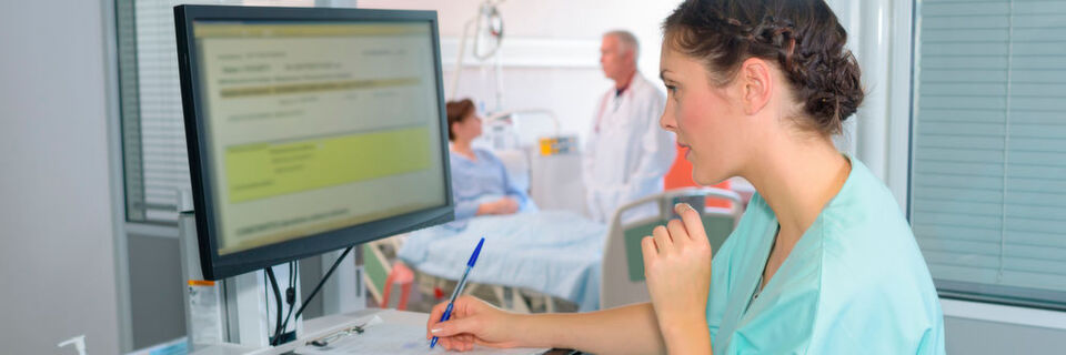 Auf Patientendaten sollte nur das medizinische Fachpersonal zugreifen können. Der spezielle Schutz dieser Daten kann beispielsweise durch eine Single-Sign-on-Lösung erfolgen. Auf Patientendaten sollte nur das medizinische Fachpersonal zugreifen können. Der spezielle Schutz dieser Daten kann beispielsweise durch eine Single-Sign-on-Lösung erfolgen.