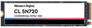 Die M.2-SSD CL SN720 NVMe kommt zunächst mit Speichergrößen zwischen 256 GB und einem TB auf den Markt. Später folgt eine 2-TB-Variante. Die M.2-SSD CL SN720 NVMe kommt zunächst mit Speichergrößen zwischen 256 GB und einem TB auf den Markt. Später folgt eine 2-TB-Variante.