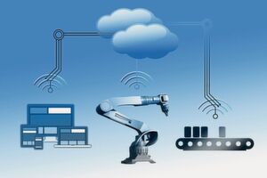 Sicherer Datenaustausch: Die Sensor-Daten aus einem industriellen Prozess lassen sich außerhalb eines Unternehmens mit Blockchain-Techniken austauschen. Sicherer Datenaustausch: Die Sensor-Daten aus einem industriellen Prozess lassen sich außerhalb eines Unternehmens mit Blockchain-Techniken austauschen.