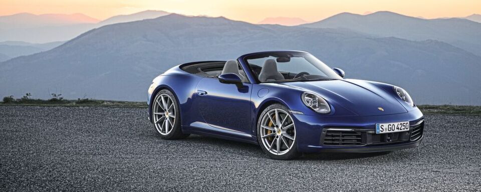 Auf dem Genfer Auto-Salon präsentiert Porsche unter anderem das 911 Cabriolet. Auf dem Genfer Auto-Salon präsentiert Porsche unter anderem das 911 Cabriolet.