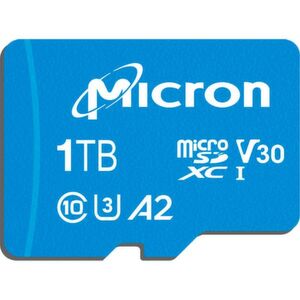 Um die hohe Speicherdichte zu erreichen, setzt Micron bei der c200 MicroSD-Karte auf die eigenentwickelte 96-Layer-3D-Quad-Level-Cell-NAND-Technologie. Um die hohe Speicherdichte zu erreichen, setzt Micron bei der c200 MicroSD-Karte auf die eigenentwickelte 96-Layer-3D-Quad-Level-Cell-NAND-Technologie.