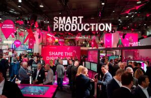Digital Factory: Leading international trade fair for integrated processes and IT solutions (In the picture: Deutsche Telekom) Digital Factory: Leading international trade fair for integrated processes and IT solutions (In the picture: Deutsche Telekom)