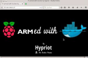 Das weiterhin eifrig Community-gepflegte HypriotOS war eines der ersten Projekte, um die Anwendungscontainer-Plattform Docker auf den Raspberry Pi zu bringen. Das weiterhin eifrig Community-gepflegte HypriotOS war eines der ersten Projekte, um die Anwendungscontainer-Plattform Docker auf den Raspberry Pi zu bringen.