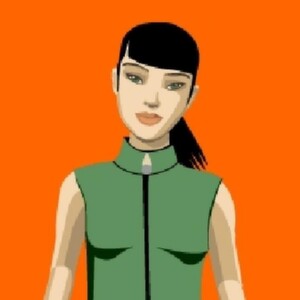 Der weibliche Avatar „Miss Boo“ sollte die Kunden auf ihrer Shopping-Tour auf der Website boo.com begleiten. Der weibliche Avatar „Miss Boo“ sollte die Kunden auf ihrer Shopping-Tour auf der Website boo.com begleiten.