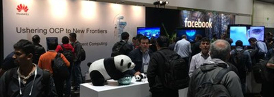 Huawei auf dem OCP Summit in der vergangenen Woche. Huawei auf dem OCP Summit in der vergangenen Woche.