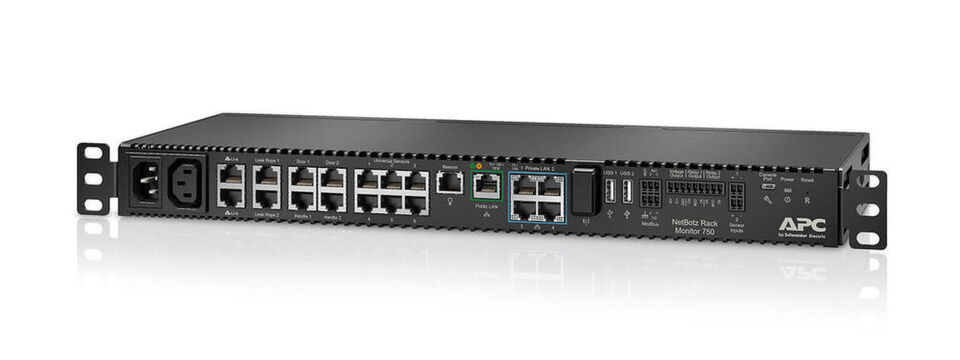 Die Appliance „Netbotz-750“ bietet laut APC by Schneider Electric ein vereinfachtes Sensor-Management und REST-API-Support. Die Appliance „Netbotz-750“ bietet laut APC by Schneider Electric ein vereinfachtes Sensor-Management und REST-API-Support.