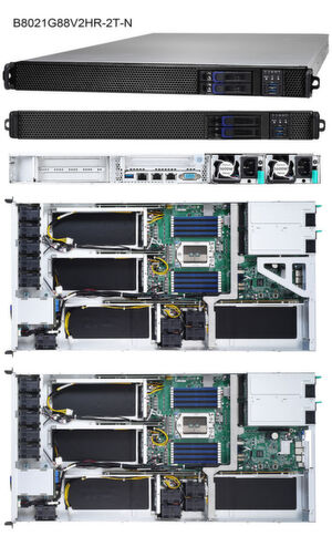 Die 1U Single-Socket AMD Epyc Prozessor-basierte Plattform kommt mit Unterstützung für bis zu 6 Nvidia T4 oder 4 Quadro RTX 6000 Grafikkartenbeschleuniger, 16 DDR4 DIMM-Steckplätzen, 5 PCIe x16 Steckplätzen und zwei 2,5" Hot-Swap-SATA 6Gb/s. Die 1U Single-Socket AMD Epyc Prozessor-basierte Plattform kommt mit Unterstützung für bis zu 6 Nvidia T4 oder 4 Quadro RTX 6000 Grafikkartenbeschleuniger, 16 DDR4 DIMM-Steckplätzen, 5 PCIe x16 Steckplätzen und zwei 2,5" Hot-Swap-SATA 6Gb/s.