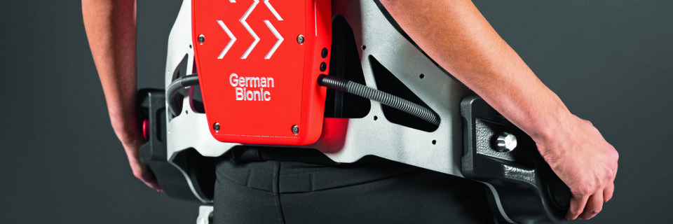 Die Cloud-Plattform German Bionic IO verbindet Exoskelette mit der Smart Factory und ermöglicht KI-Funktionalität. Die Cloud-Plattform German Bionic IO verbindet Exoskelette mit der Smart Factory und ermöglicht KI-Funktionalität.