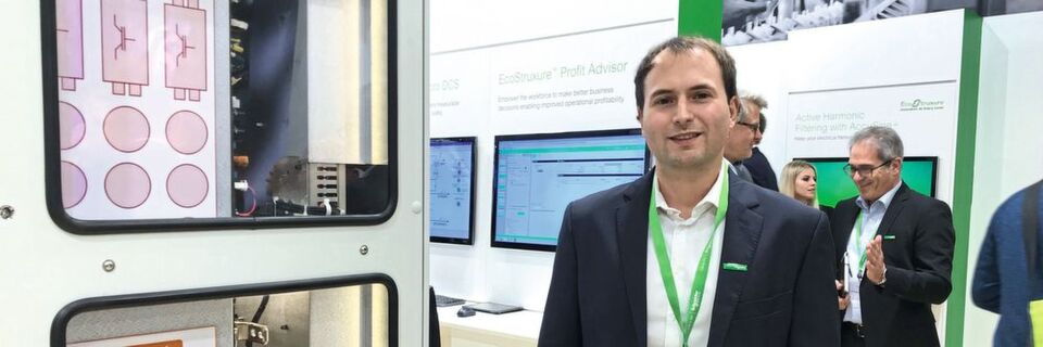 Niels Wessel, Product Manager Process Drives bei Schneider Electric Niels Wessel, Product Manager Process Drives bei Schneider Electric