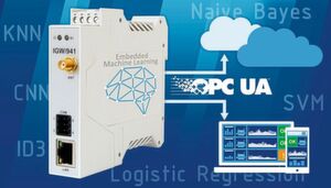 SSV zeigt auf der Hannover Messe mit dem IGW/941 ein kompaktes Edge-Gateway mit vorinstalliertem KI-Software-Stack. Dieser bietet neben zahlreichen mathematischen Funktionen auch verschiedene Machine-Learning-Algorithmen zur Klassifizierung und Regression. Damit lassen sich Anwendungen erstellen, in denen Sensordaten in Echtzeit direkt auf der Hutschiene mit Hilfe des maschinellen Lernens analysiert werden. SSV zeigt auf der Hannover Messe mit dem IGW/941 ein kompaktes Edge-Gateway mit vorinstalliertem KI-Software-Stack. Dieser bietet neben zahlreichen mathematischen Funktionen auch verschiedene Machine-Learning-Algorithmen zur Klassifizierung und Regression. Damit lassen sich Anwendungen erstellen, in denen Sensordaten in Echtzeit direkt auf der Hutschiene mit Hilfe des maschinellen Lernens analysiert werden.