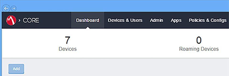 Die Integration ist über die Funktion Help@Work im MobileIron-Core-Dashboard verfügbar. Die Integration ist über die Funktion Help@Work im MobileIron-Core-Dashboard verfügbar.