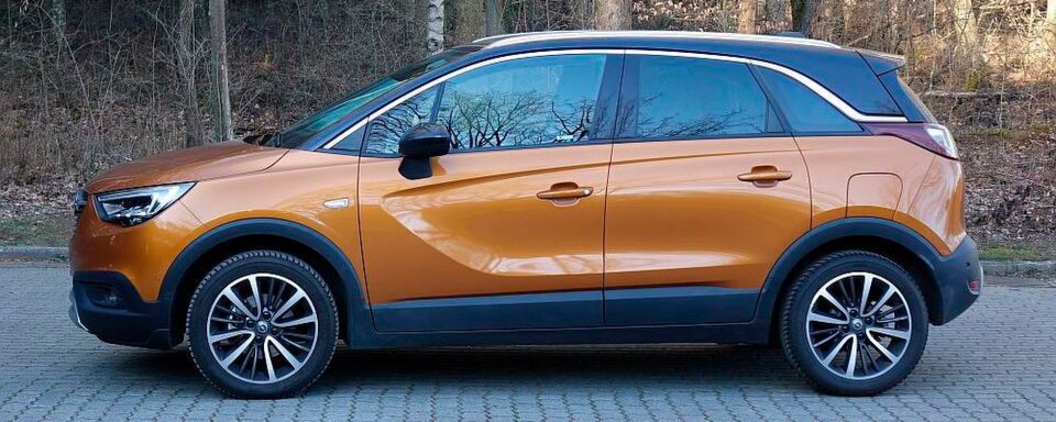 Kleiner Sonnenschein: Der Crossland X ist Opels kleinstes SUV. Kleiner Sonnenschein: Der Crossland X ist Opels kleinstes SUV.
