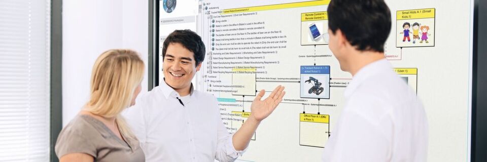 Das digitale Verwalten von Entwicklungsdaten über den gesamten Produktlebenszyklus hinweg, ist ein Baustein für Advanced Systems Engineering. Das digitale Verwalten von Entwicklungsdaten über den gesamten Produktlebenszyklus hinweg, ist ein Baustein für Advanced Systems Engineering.
